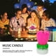 thumbnail image 4 of Vela de pastel - Velas de loto giratorias electrónicas - Doble capa (rosa) Ndcxsfigh  Nuevos Originales, 4 of 8