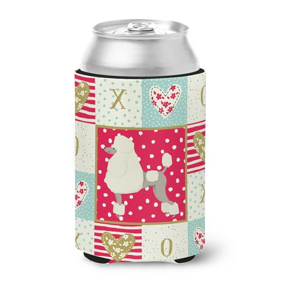 Poodle Love Can or Bottle Hugger