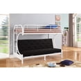 thumbnail image 6 of Nathaniel Home Twin over C futon metal bunk bed, blue color, 6 of 8