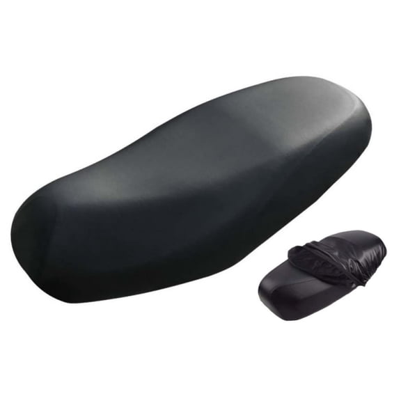 Motorcycle Seat Cover, Waterproof Sunproof Leather Cushion Protector for Electric Scooter Moped Universal Weatherproof Shield for All Season Outdoor Use