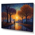 thumbnail image 2 of Designart "Sunset Haven I" City Art Deco Canvas Art Print, 2 of 5