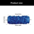 thumbnail image 5 of YIEMEEN Efficient 5Inch Rubber Paint Roller Texture Roller For Large Surfaces Coverage With Art And Metallic Paint Types, 5 of 8
