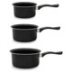 thumbnail image 1 of Juego de Cacerolas Brentwood 3 Piezas Negro, 1 of 1