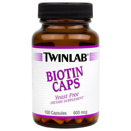 Twinlab Biotin Capsules, 100 Ct