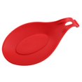 thumbnail image 1 of ENJOYW Silicone Spoon Rest Heat Resistant Kitchen Utensil Spatula Mixer Pad Mat Holder Spoon Rest, 1 of 7