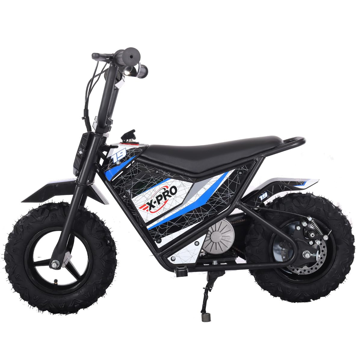 X-Pro XP250E 250W 24V Electric Dirt Bike with Chain Drive! 6.5" Wheels! Rear Disc Brakes!