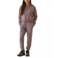 thumbnail image 3 of Bass Outdoor Womens Hibernate Half Zip Hoodie Top Flint M, 3 of 3