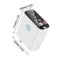 thumbnail image 2 of Transmisor y receptor Bluetooth 6 en 1, adaptador Bluetooth, receptor, transmisor, Combo de 3,5mm a Audio auxiliar inalámbrico 5,0, 2 of 2
