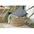 thumbnail image 4 of 20" x 14" Simply Daisy Hearty Holidays Polyester Accent Pillow, Mid Grey (1 Count), 4 of 4