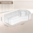 thumbnail image 4 of Organizador de maquillaje BVGDGSD acrílico transparente con 5 compartimentos, 4 of 7