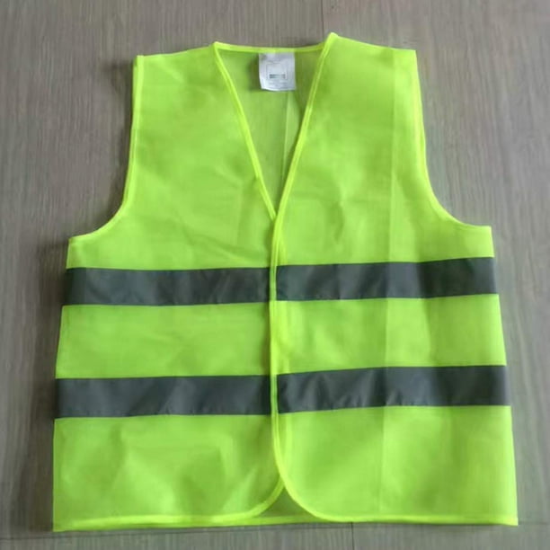 Gilet réfléchissant sports outdoor, gilet de sécurité, vêtements  réfléchissants (jaune fluo)