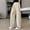 Khaki, variant on Swuxness Girls Base Long Pants Solid Color Mesh Breathable Stretchy Sheer Summer Daily Wear