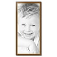 thumbnail image 2 of ArtToFrames 17" x 38" Honey with Gold Picture Frame, 17x38 inch Brown MDF Poster Frame (WOM-4446), 2 of 7