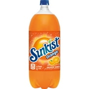 Sunkist Orange Soda Pop, 2 L, Bottle