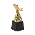 thumbnail image 4 of 2Pack Golden Plastic Toy Trophy for Kids Award 6.3x4.3in, 4 of 8
