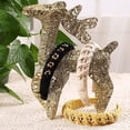 thumbnail image 5 of Diademas anudadas para mujer, diadema para cama, diadema ancha, linda diadema de moda, cintas para el cabello con cadena de Metal, tres colores, 3 piezas, 5 of 5