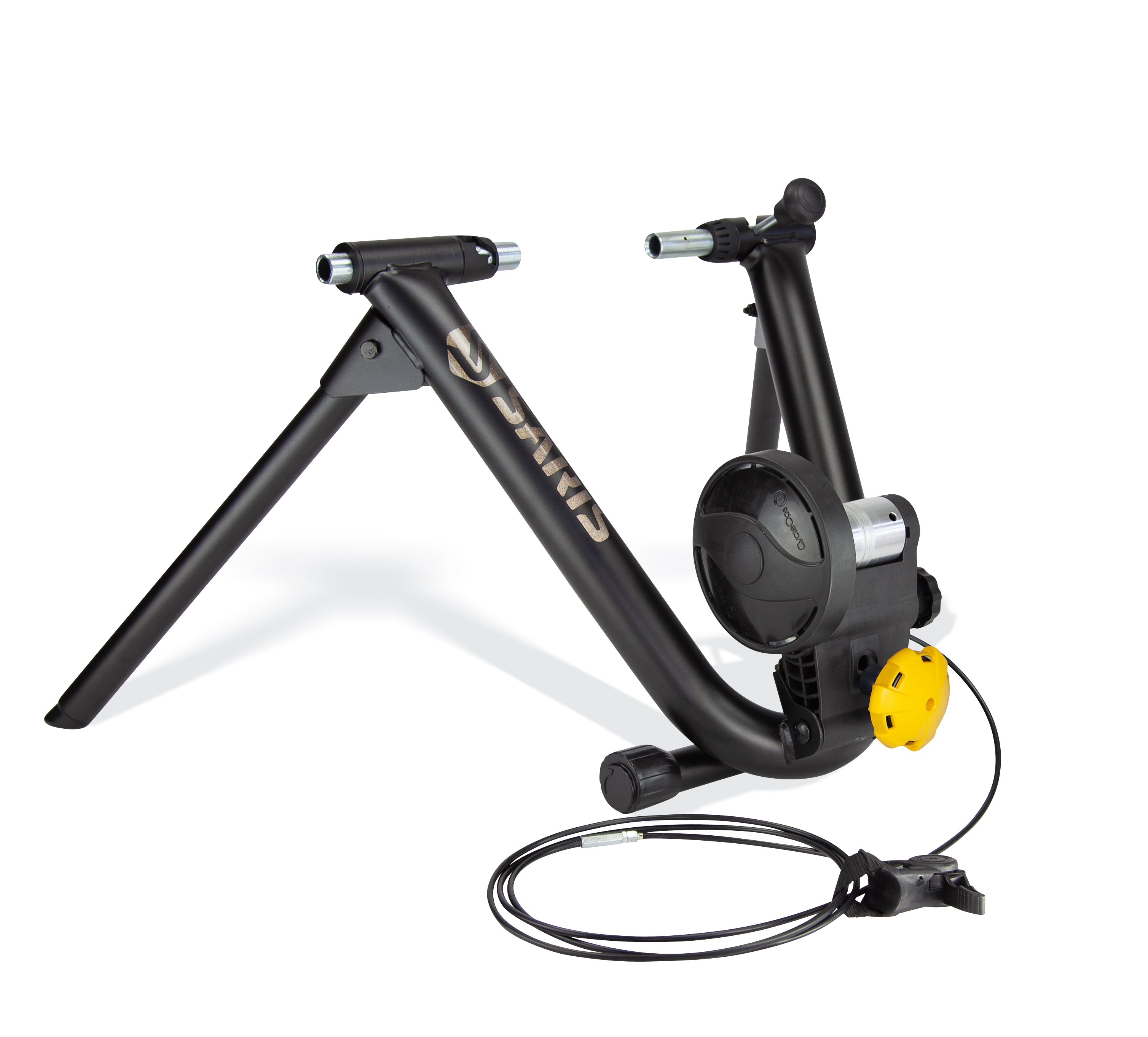 Saris Mag+ Bike Trainer Stand, Foldable Magnetic Resistance Indoor Bike Trainer, Black - image 5 of 7
