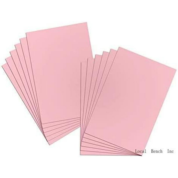BAZIC Poster Board Pink 22" X 28", Colored Poster Board Paper, Bulk