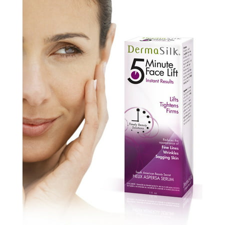 Dermasilk Anti Aging Skin Care Cream 5 Min Face Lift Immediately Lifts, Tightens & Firms Aged Skin - Lasts up to 8 Hours Significantly Reduces the Appearance of Fine Lines, Wrinkles & Sagging Skin