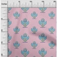 thumbnail image 1 of oneOone Georgette Viscose Fabric Floral Block Decor Fabric Printed BTY 42 Inch Wide, 1 of 4