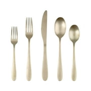 Cambridge Silversmiths Byram Champagne Satin 20-Piece Flatware Set, Service for 4