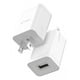thumbnail image 2 of Paquete 10 Piezas Cargador Cubo 1.2a Adaptador Usb U-volt Vad003 Blanco, 2 of 2