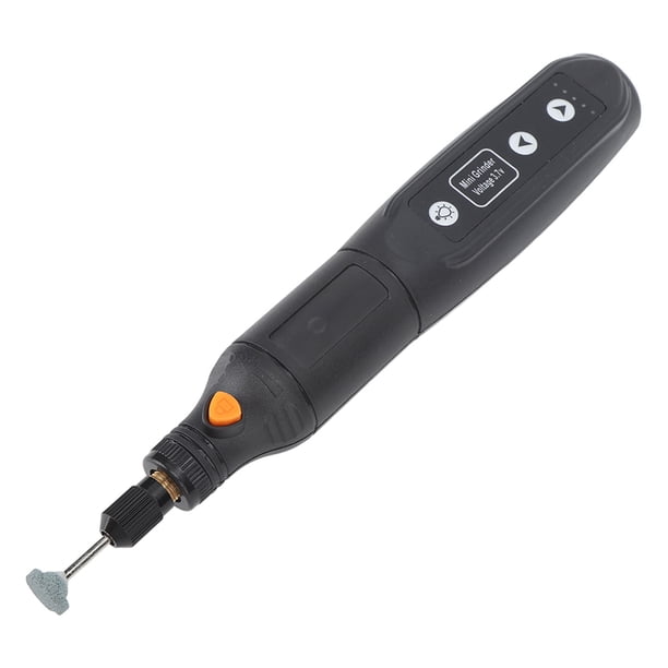 Mini Juego De Amoladora Eléctrica, Velocidad Máxima 18000 Rpm 3,7 V Herramienta Inalámbrica Lijado Manual Multiherramienta Para Metal Para Acero Inoxidable