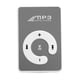 thumbnail image 1 of Kearding Mini reproductor de MP3 con superficie de espejo con Clip, dispositivo de reproducción de música portátil con carga USB, Electrónica Blanco, 1 of 6