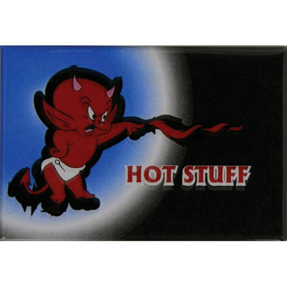 Hot Stuff Shooting Fire Magnet