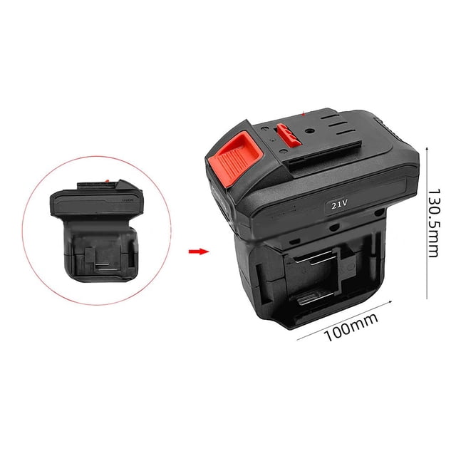 Battery Adapter Converter 1 To 2 Battery Adapter For Dayi To For Mta Power Tools