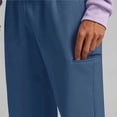thumbnail image 7 of Women Sweats Ndbuld Fashion Women Casual High Waist Loose Pocket Straight Solid Long Pants Navy XXL, 7 of 7