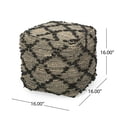 thumbnail image 3 of Fabric Square Pouf / Used as Floor Cushion in Home, 3 of 3