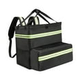 thumbnail image 1 of AMLESO Expandable Pizza Delivery Backpack Lightweight Portable Thermal Delivery Bag Expandable Green, 1 of 8