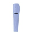 thumbnail image 5 of Jinhomg Scrubs Set for Women Casual Loose V-Neck Top & Straight Leg Pants with Pockets Lightweight Comfy Quick Dry Nurse Working Uniform Light Blue XL, 5 of 7