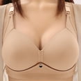 thumbnail image 2 of Ramiter Bras for Women Womens Underwire Bra Lace Floral Bra Unlined Unpadded Plus Size Full Coverage Bra 44,Khaki, 2 of 3
