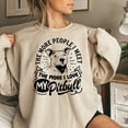 thumbnail image 4 of Funny Pitbull Lover Sweatshirt, 4 of 7