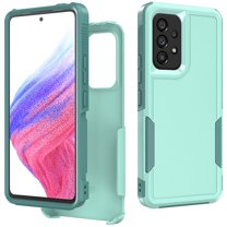 Xhy for Samsung Galaxy A53 5G Case Military Grade Full Body Double Layer Protection Shock Resistant Drop Resistant TPU Durable Detachable Galaxy A53 5G Phone Case - Light Green