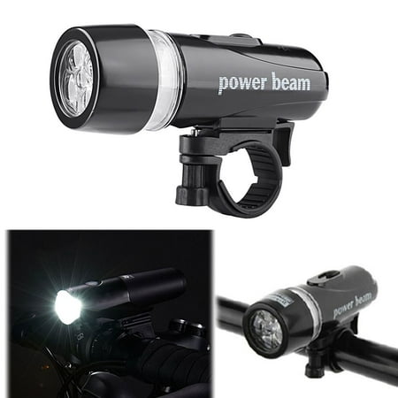Insten Bike Light LED Headlight for Bicycle Bike Cycling for Night Riding Torch Larm With (Best Bicycle Headlight For Night Riding)