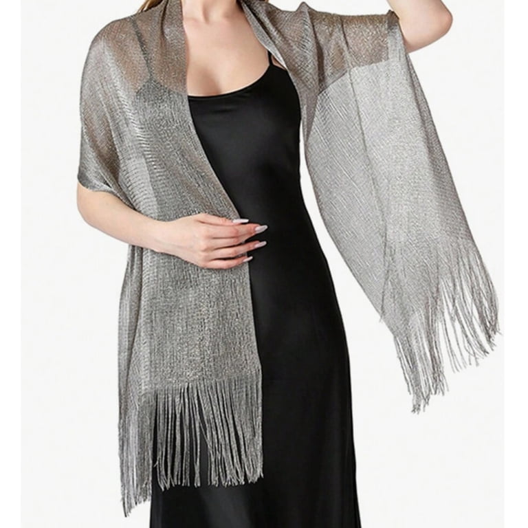 Yokua Elegant Evening Scarf Party Stole For Women Formal Dresses Wedding Party Wear - Walmart.com Yokua Elegant Evening Scarf Party Stole For Women Formal Dresses Wedding Party Wear - Walmart.com
