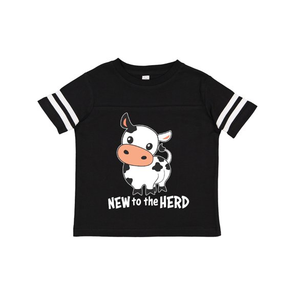 Inktastic New to the Herd Cute Cow Boys or Girls Toddler T-Shirt