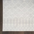 thumbnail image 4 of Nourison Astra Machine Washable 2'2" x 8' Grey Bohemian Indoor Flatweave Rug, 4 of 8