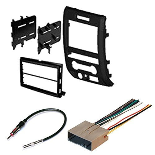 Car Radio Stereo 2 Din Dash Kit Wire Harness Interface for 2009-2012 Ford F-150 