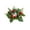 A, variant on Christmas Candle Ring Wreath with Berry Garland Pinecones Kitchen Cabinet Xmas Party Table Centerpieces