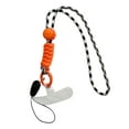 thumbnail image 2 of Mobile Phone Lanyard Adjustable Reusable Neck Ropes Lanyards Hanging Rope with Hook Microfiber Safety Straps Accessory Picnic Running Type 2, 2 of 9