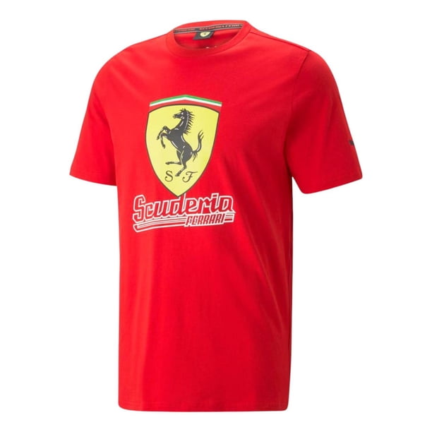 Playera Puma Hombre Scuderia Ferrari Race Big Heritage Rojo rojo M