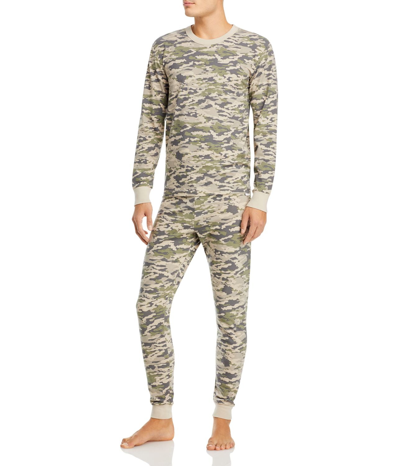 2pc Goodfellow Men’s Pajama Set 100% Cotton Shirt & Pants PJs Loungewear Flannel 