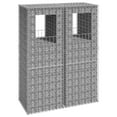 thumbnail image 1 of vidaXL Gabion Poteaux de Panier 2 Pcs 50x50x140 cm Fer, 1 of 4