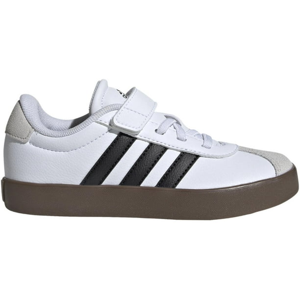 Tenis Adidas VL Court 3.0 EL C para Niños 17 A 21. ID9155 blanco 21