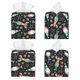 thumbnail image 2 of Balery Christmas cute deer old man Porta Pañuelos de Cuero con Estampado – Funda Moderna Cuadrada para Caja de Pañuelos, Dispensador 5x5x5'', 2 of 7