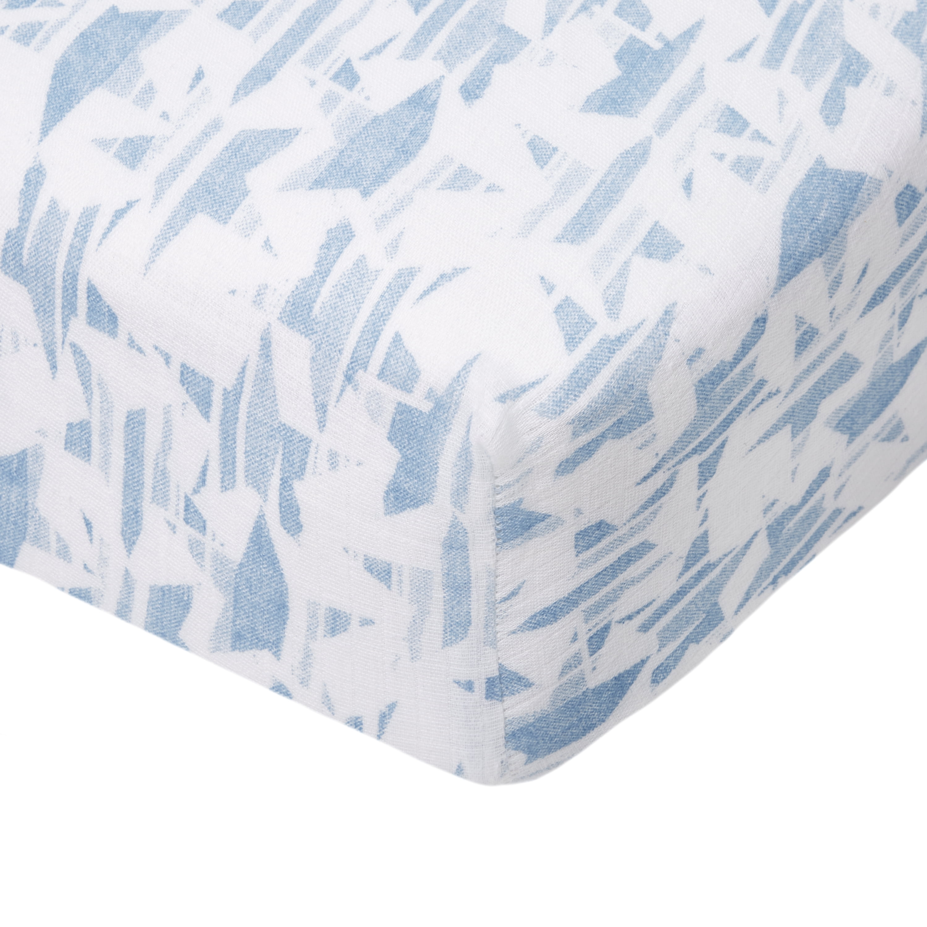 Aden Anais Essentials Crib Sheet Retro Washed Star Walmart